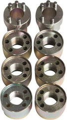 Jendyk - Wheel Lock Set - For Use with Hub-Piloted Wheels (M22 x 1.5 Thread Size) - Benchmark Tooling