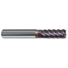 5/16" Dia. - 2-1/2" OAL - 45° Helix Firex Carbide End Mill - 6 FL - Benchmark Tooling