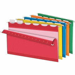 Pendaflex - 8-1/2 x 14", Legal, Assorted Colors, Hanging File Folder - 11 Point Stock, 1/6 Tab Cut Location - Benchmark Tooling