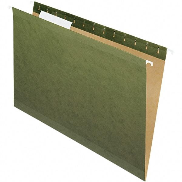 Pendaflex - 8-1/2 x 14", Legal, Standard Green, Hanging File Folder - 11 Point Stock, 1/3 Tab Cut Location - Benchmark Tooling