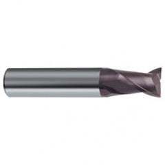 3/4 Dia. x 3 Overall Length 2-Flute Square End Solid Carbide SE End Mill-Round Shank-Center Cut-Firex - Benchmark Tooling