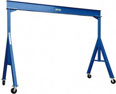 Vestil - 8,000 Lb Load Capacity, Steel Gantry Crane - 14-31/32' Span - Benchmark Tooling