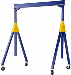 Vestil - 8,000 Lb Load Capacity, Steel Gantry Crane - 15' Span - Benchmark Tooling