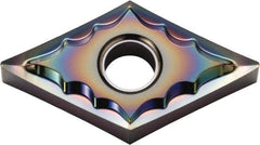 Kyocera - DNMG432 AH Grade PDL025 Carbide Turning Insert - Al2O3 Finish, 55° Diamond, 1/2" Inscr Circle, 3/16" Thick, 1/32" Corner Radius - Benchmark Tooling