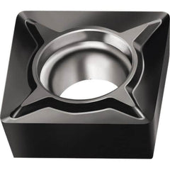 Walter - SCGT32.52 FN2 Grade WNN10 Carbide Turning Insert - Proprietary Finish, 90° Square, 3/8" Inscr Circle, 5/32" Thick, 0.031" Corner Radius - Benchmark Tooling