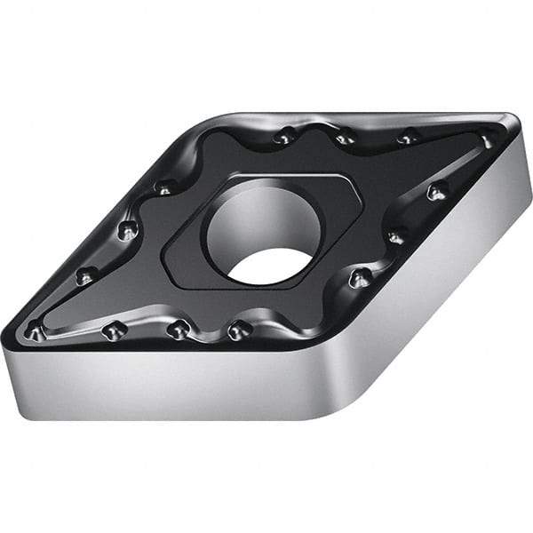 Walter - DNMG331 MM5 Grade WSM10S Carbide Turning Insert - TiALN/Al2O3 Finish, 55° Diamond, 3/8" Inscr Circle, 3/16" Thick, 0.016" Corner Radius - Benchmark Tooling