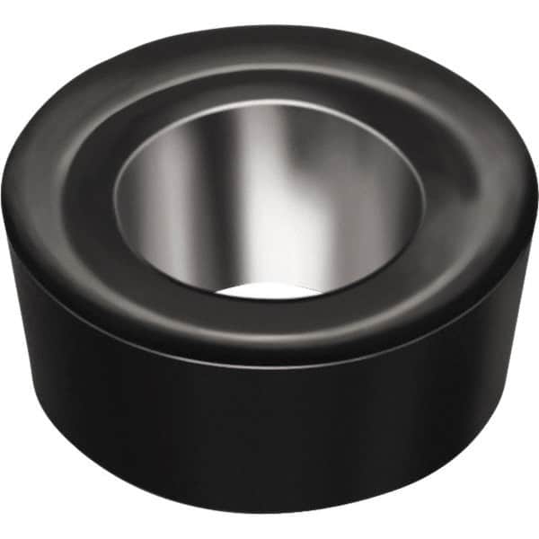 Walter - RCGT120400 MN2 Grade WNN10 Carbide Turning Insert - Proprietary Finish, 0° Round, 1/2" Inscr Circle, 3/16" Thick, 1/4" Corner Radius - Benchmark Tooling