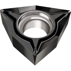 Walter - WCGT1.81.50.5 FN2 Grade WNN10 Carbide Turning Insert - Proprietary Finish, 80° Trigon, 7/32" Inscr Circle, 3/32" Thick, 0.008" Corner Radius - Benchmark Tooling