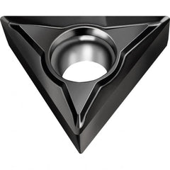 Walter - TCGT1.21.20.5 FN2 Grade WNN10 Carbide Turning Insert - Proprietary Finish, 60° Triangle, 5/32" Inscr Circle, 5/64" Thick, 0.008" Corner Radius - Benchmark Tooling