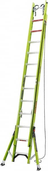 Little Giant Ladder - 24' High, Type IAA Rating, Fiberglass Extension Ladder - 375 Lb Capacity, 22' Working Length - Benchmark Tooling
