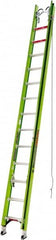 Little Giant Ladder - 28' High, Type IAA Rating, Fiberglass Extension Ladder - 375 Lb Capacity, 24' Working Length - Benchmark Tooling
