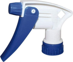 PRO-SOURCE - Plastic Trigger Sprayer - Blue/White, 9-1/4" Dip Tube Length - Benchmark Tooling