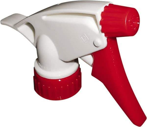 PRO-SOURCE - Plastic Trigger Sprayer - Red/White, 7-1/4" Dip Tube Length - Benchmark Tooling