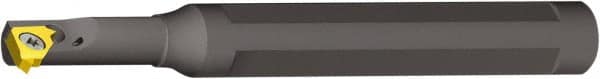 Vargus - Internal Thread, Right Hand Cut, 3/8" Shank Width x 0.36" Shank Height Indexable Threading Toolholder - 3.19" OAL, 5LKIR Insert Compatibility, SNVRC Toolholder, Series Mini L - Benchmark Tooling