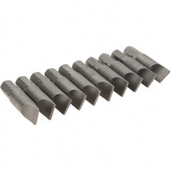 Wiha - Slotted Screwdriver Bits Reversible: NonReversible Blade Width (Inch): 3/8 - Benchmark Tooling