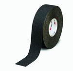 List 310 4" x 60' Slip-Resistant Medium Resilient Tape - Black - Benchmark Tooling