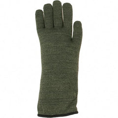 PRO-SAFE - Size L Cotton Lined Kevlar/Preox Hot Mill Glove - 17" OAL, Extended Cuff - Benchmark Tooling