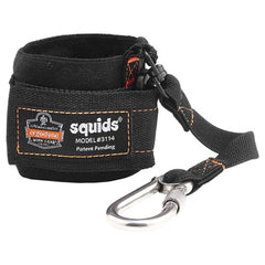 3114 Black Pull-On Wrist Lanyard With Carabiner-3Lbs - Benchmark Tooling