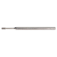 0.08″ × 0.157″ × 0.5″ Electroplated CBN Mounted Point 200 Grit - Benchmark Tooling