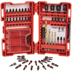 Milwaukee Tool - Power & Impact Screwdriver Bit Sets Point Type: Assorted Bit Type: Driver - Benchmark Tooling