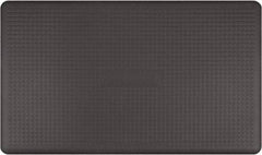 Smart Step - 5' Long x 3' Wide, Dry Environment, Anti-Fatigue Matting - Gray, Urethane with Urethane Sponge Base, Beveled on 3 Sides - Benchmark Tooling