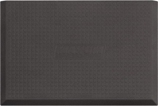 Smart Step - 3' Long x 2' Wide, Dry Environment, Anti-Fatigue Matting - Gray, Urethane with Urethane Sponge Base, Beveled on 3 Sides - Benchmark Tooling