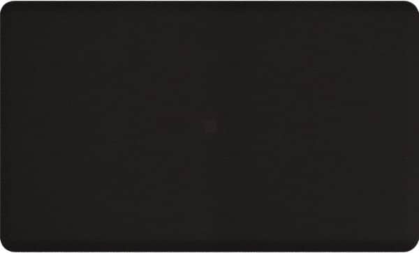 Smart Step - 5' Long x 3' Wide, Dry Environment, Anti-Fatigue Matting - Black, Urethane with Urethane Sponge Base, Beveled on All 4 Sides - Benchmark Tooling