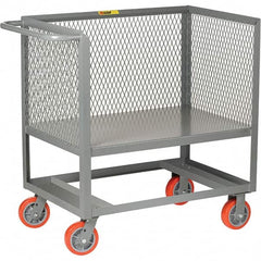 Little Giant - 2,000 Lb Capacity, 1 Shelf, Platform Truck - 41" Long x 24" Wide x 40" High - Benchmark Tooling