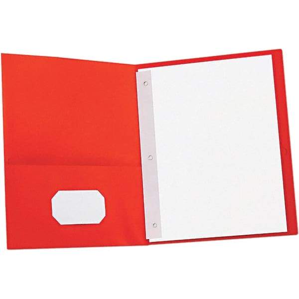 UNIVERSAL - 11" Long x 8-1/2" Wide Pocket with Fasteners - Red - Benchmark Tooling