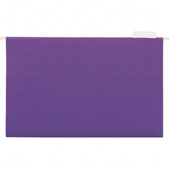 UNIVERSAL - 9-1/2x11-3/4", Legal, Violet, Hanging File Folder - 11 Point Stock, 1/5 Tab Cut Location - Benchmark Tooling