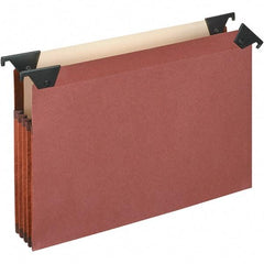 Pendaflex - 9-13/16 x 12", Letter Size, Brown, Hanging File Folder - 1/3 Tab Cut Location - Benchmark Tooling