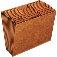 Pendaflex - 12 x 10", Letter Size, Brown, Expansion Folders - 1/3 Tab Cut Location - Benchmark Tooling