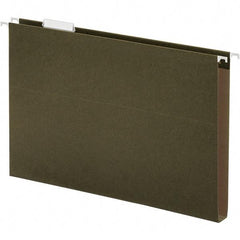 UNIVERSAL - 9-1/2x11-3/4", Legal, Standard Green, Hanging File Folder - 11 Point Stock, 1/5 Tab Cut Location - Benchmark Tooling