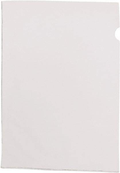 Pendaflex - 50 Piece Clear Document Holders-Certificate/Document - 11" High x 8-1/2" Wide - Benchmark Tooling