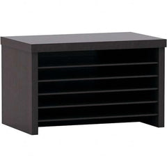 ALERA - Desktop File Organizers Type: Book Shelf Color: Espresso - Benchmark Tooling