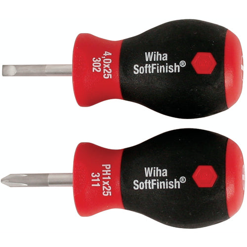 2 PC SOFTFINISH STUBBY SLOTTED/PHLP - Benchmark Tooling