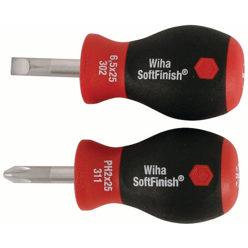 2 PC SOFTFINISH STUBBY SLOTTED/PHLP - Benchmark Tooling