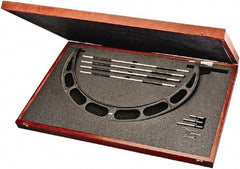 Starrett - Interchangeable-Anvil Micrometers Operation Type: Mechanical Minimum Measurement (mm): 500.00 - Benchmark Tooling