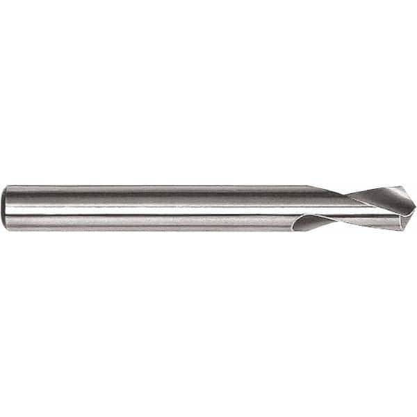 Magafor - 1/4" Body Diam, 120°, 2-1/2" OAL, High Speed Steel Spotting Drill - Benchmark Tooling