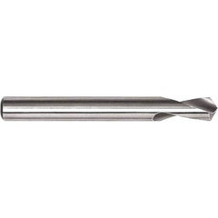 Magafor - 1/4" Body Diam, 120°, 2-1/2" OAL, High Speed Steel Spotting Drill - Benchmark Tooling