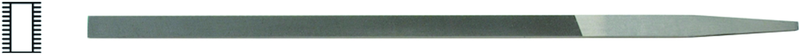 6" Pillar Extra-Narrow File, Cut 4 - Benchmark Tooling