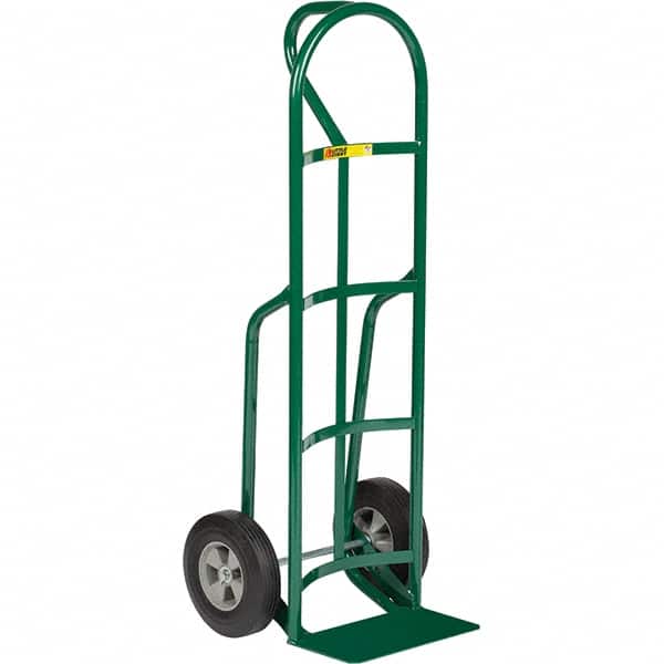 Little Giant - 800 Lb Capacity 49" OAH Hand Truck - Loop Handle, Steel, Rubber Wheels - Benchmark Tooling