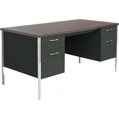 ALERA - Office Desks Type: Double Pedestal Center Draw: Yes - Benchmark Tooling