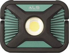 Advanced Lighting Systems - 7.2 Volt, Black & Turquoise Spot Light - 2,000 Lumens, Rechargeable Battery, LED Lamp - Benchmark Tooling