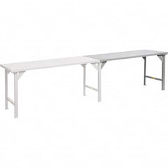 Little Giant - 48 Wide x 36" Deep x 36" High, Steel Production Table - Fixed Legs - Benchmark Tooling