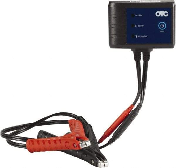 OTC - 6/12/24 Volt Digital Battery & System Tester - 100 to 2,000 CCA Range, 20" Cable - Benchmark Tooling