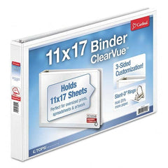 Cardinal - Ring Binders Binder Type: View Capacity: 1" - Benchmark Tooling
