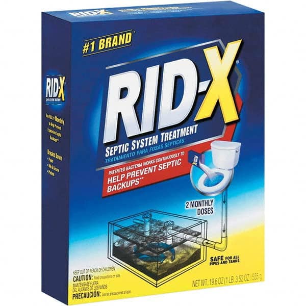 Rid-X - 6 19.6-oz Boxes Powdered Drain Cleaner - Benchmark Tooling