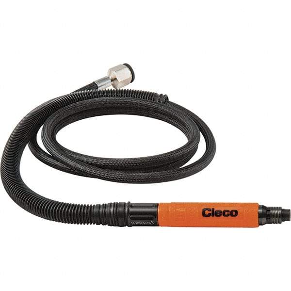 Cleco - 1/8" Collet, Straight Handle, Air Pencil Die Grinder - 70,000 RPM, Rear Exhaust, 8 CFM, 0.1 hp, 6.2 bar, 1/8" Inlet - Benchmark Tooling