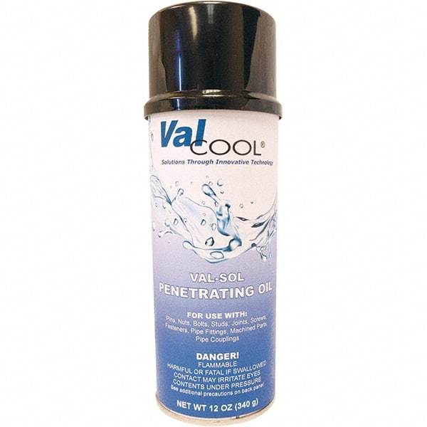 ValCool - 16 oz Can Penetrant/Lubricant - Clear - Benchmark Tooling